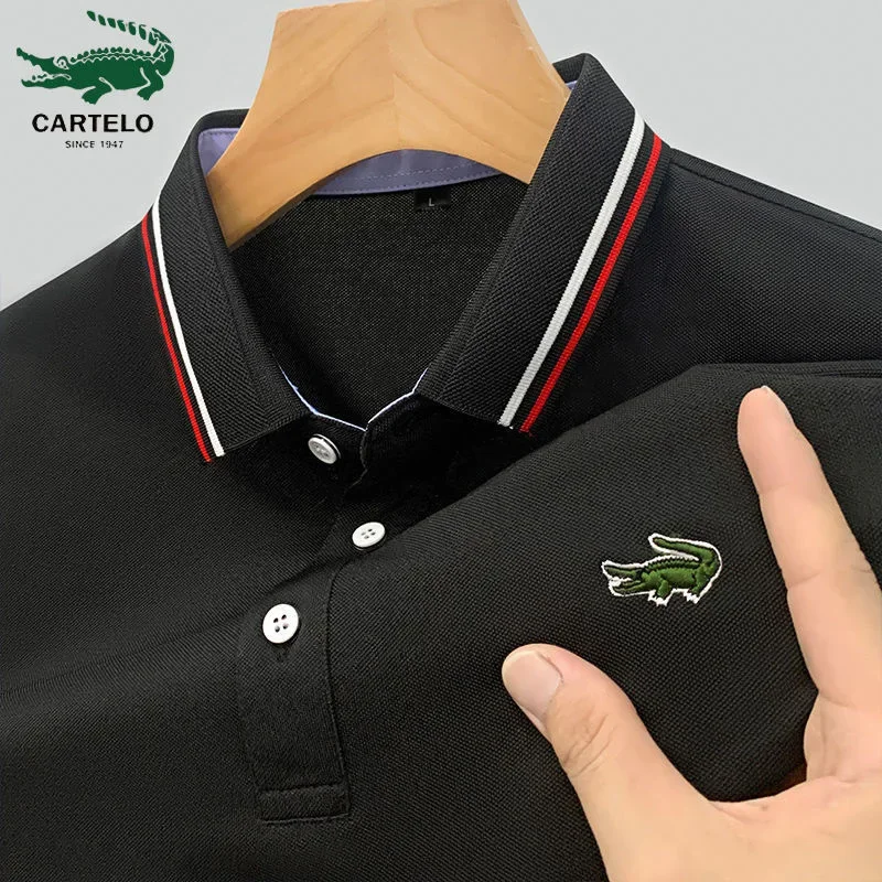New European And American Men's Short Sleeve Summer Embroidered Business Polo Shirt Fashion Loose Oversized Lapel T-shirt
New European And American Men's Short Sleeve Summer Embroidered Business Polo Shirt Fashion Loose Oversized Lapel T-shirt