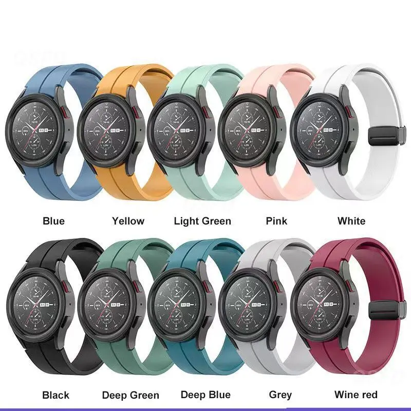 Ремешок силиконовый для Samsung Galaxy Watch 4, портативный спортивный браслет для наручных часов, сменный Браслет
Ремешок силиконовый для Samsung Galaxy Watch 4, портативный спортивный браслет для наручных часов, сменный Браслет