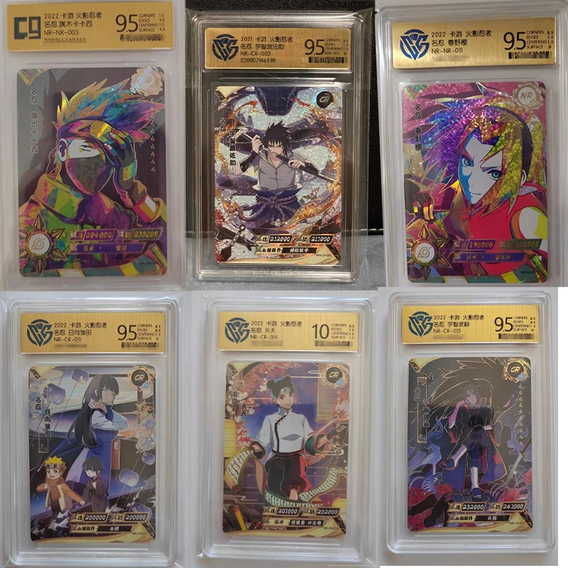 9.5 Fraction Kayou Naruto Card CCG Grade Cards Naruto MR NR CR SP Trading Cards Sasuke Hinata Tsunade Anime Collectibles Gifts
9.5 Fraction Kayou Naruto Card CCG Grade Cards Naruto MR NR CR SP Trading Cards Sasuke Hinata Tsunade Anime Collectibles Gifts