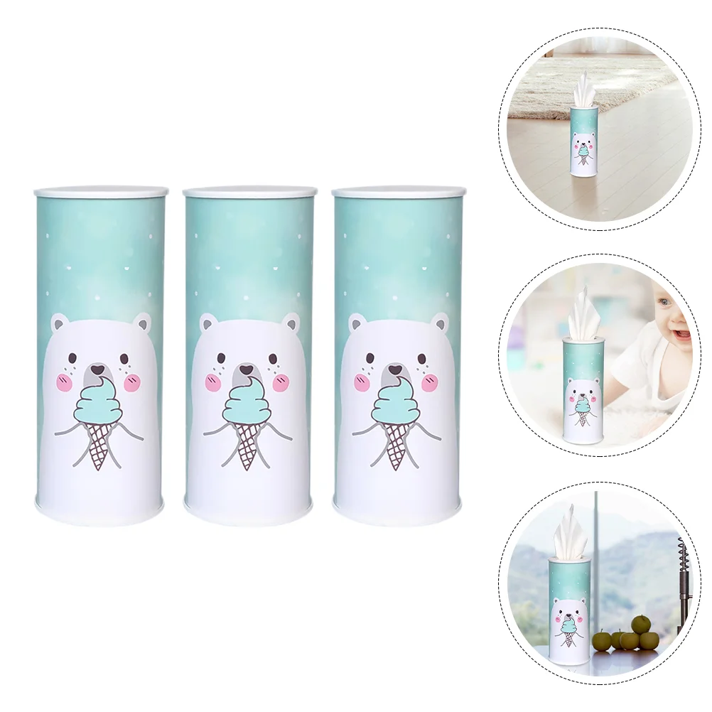 3 Pcs Cylinder Pumping Paper Bulk Tissue Convenient Car Napkin Neutral Face Supply Daily Accessory Travel
3 Pcs Cylinder Pumping Paper Bulk Tissue Convenient Car Napkin Neutral Face Supply Daily Accessory Travel