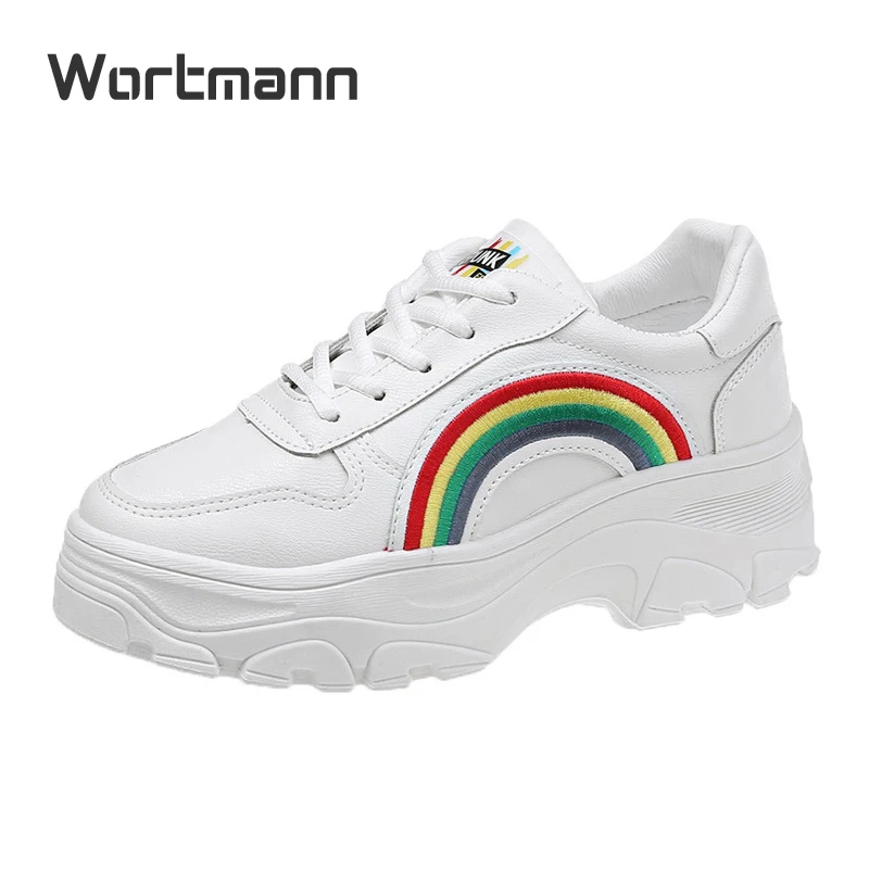 Wortmann 2023 Women's Autumn Rainbow Dad Sneakers Versatile And Stylish Sports Shoes For Everyday Wear
Wortmann 2023 Women's Autumn Rainbow Dad Sneakers Versatile And Stylish Sports Shoes For Everyday Wear