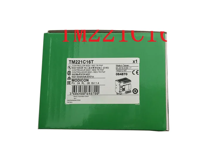 New Original In BOX TM221C16T {Warehouse stock} 1 Year Warranty Shipment within 24 hours
New Original In BOX TM221C16T {Warehouse stock} 1 Year Warranty Shipment within 24 hours