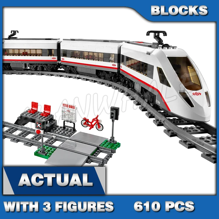 610pcs Town Motorized High-speed Passenger Train Way Station Rail Tracks 02010 Building Blocks Set Bricks Compatible with Model
610pcs Town Motorized High-speed Passenger Train Way Station Rail Tracks 02010 Building Blocks Set Bricks Compatible with Model