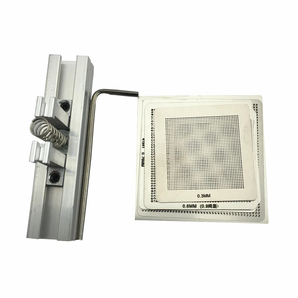 10 шт., универсальные трафареты для ремонта BGA 
10 шт., универсальные трафареты для ремонта BGA