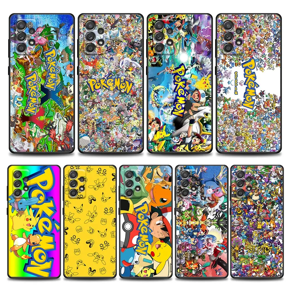 Japan Pokemon ocket Monster Phone Case for Samsung A01 A02 S A03s A11 A12 A21s A32 5G A41 A72 5G A52s 5G A91 S Soft Silicone
Japan Pokemon ocket Monster Phone Case for Samsung A01 A02 S A03s A11 A12 A21s A32 5G A41 A72 5G A52s 5G A91 S Soft Silicone