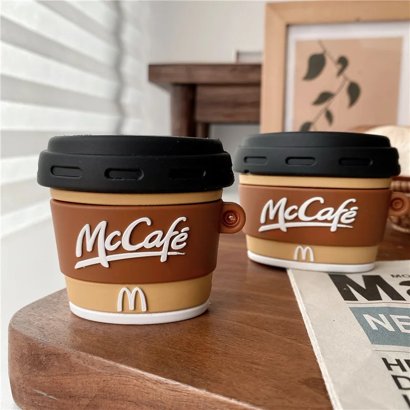Brown Coffee Cup Silicone Case for AirPods Pro2 Airpod Pro 1 2 3 Bluetooth Earbuds Charging Box Protective Earphone Case Cover
Brown Coffee Cup Silicone Case for AirPods Pro2 Airpod Pro 1 2 3 Bluetooth Earbuds Charging Box Protective Earphone Case Cover