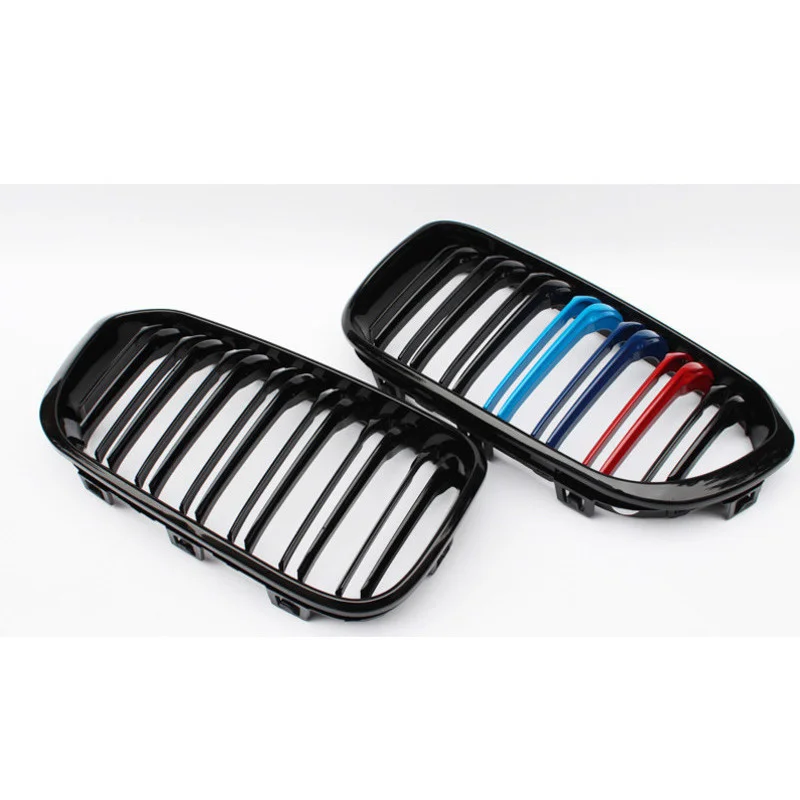 Modified Two-line Three-color Racing Grills In Bright Black And Matte Black Body Kit Fit For BMW 1 Series F20 Car Accessories
Modified Two-line Three-color Racing Grills In Bright Black And Matte Black Body Kit Fit For BMW 1 Series F20 Car Accessories