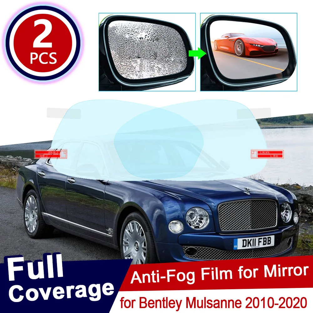Для Bentley Mulsanne 2010 ~ 2020 скорость 6,8 T V8 полное покрытие анти-туман для зеркала заднего вида непромокаемые пленки аксессуары 2011 2012 2013 2014
Для Bentley Mulsanne 2010 ~ 2020 скорость 6,8 T V8 полное покрытие анти-туман для зеркала заднего вида непромокаемые пленки аксессуары 2011 2012 2013 2014