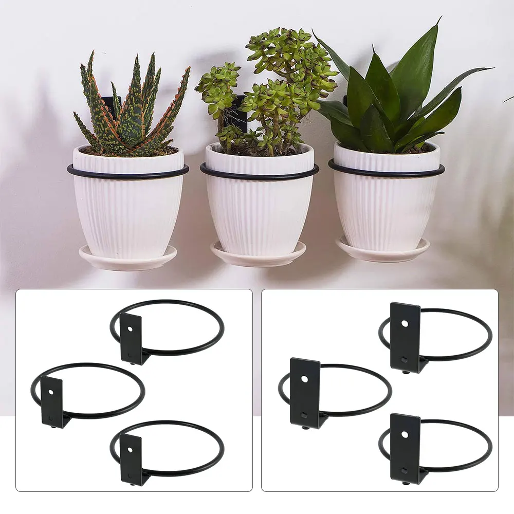 3 Pcs Folding Plant Holder Ring Flower Pot Holder Wall Mounted Metal Planter Shelf Home Decor Hanger Outdoor Decorative 4/6 Inch
3 Pcs Folding Plant Holder Ring Flower Pot Holder Wall Mounted Metal Planter Shelf Home Decor Hanger Outdoor Decorative 4/6 Inch