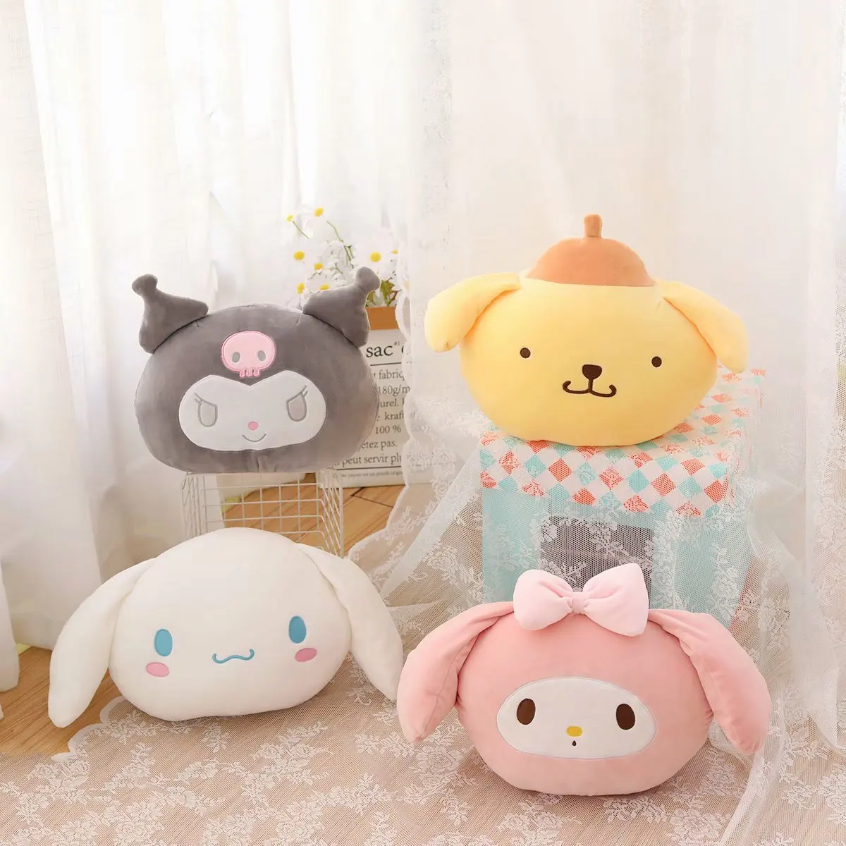 Sanrio Mymelody Kuromi Cinnamoroll Kawaii Plush Cartoon Down Cotton Pillow Office Pillow Sofa Cushion Core Soft Girl Sleep
Sanrio Mymelody Kuromi Cinnamoroll Kawaii Plush Cartoon Down Cotton Pillow Office Pillow Sofa Cushion Core Soft Girl Sleep