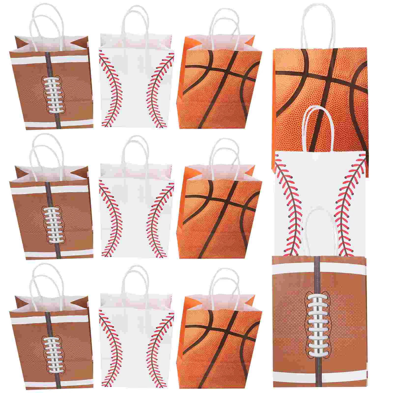 24 Pcs Birthday Bags Presents Gift Mini Handles Big Baseball Party Candy Storage Small
24 Pcs Birthday Bags Presents Gift Mini Handles Big Baseball Party Candy Storage Small