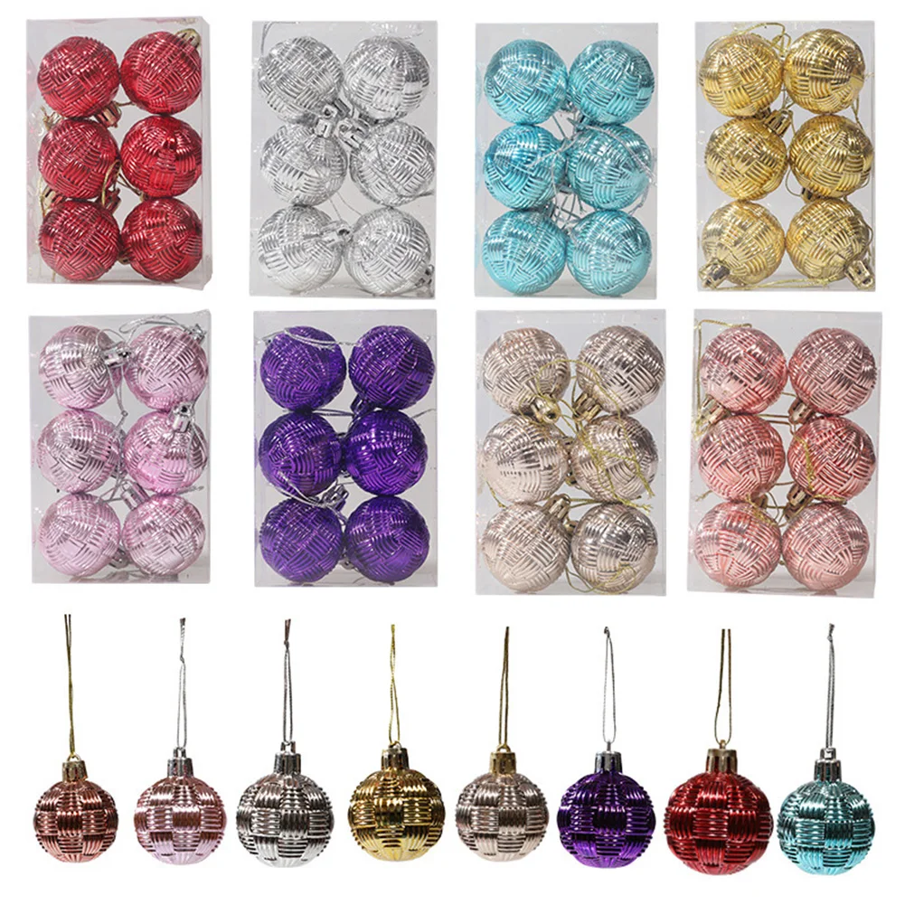 6PCS Mixed Christmas Balls Baubles Xmas Tree Ornament Christmas Hanging Pendant New Year Party Decoration
6PCS Mixed Christmas Balls Baubles Xmas Tree Ornament Christmas Hanging Pendant New Year Party Decoration