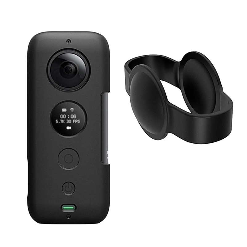 Защитный чехол для Insta360 One X Силиконовый чехол для объектива с защитой от царапин защитный чехол для Insta360 One X аксессуары
Защитный чехол для Insta360 One X Силиконовый чехол для объектива с защитой от царапин защитный чехол для Insta360 One X аксессуары