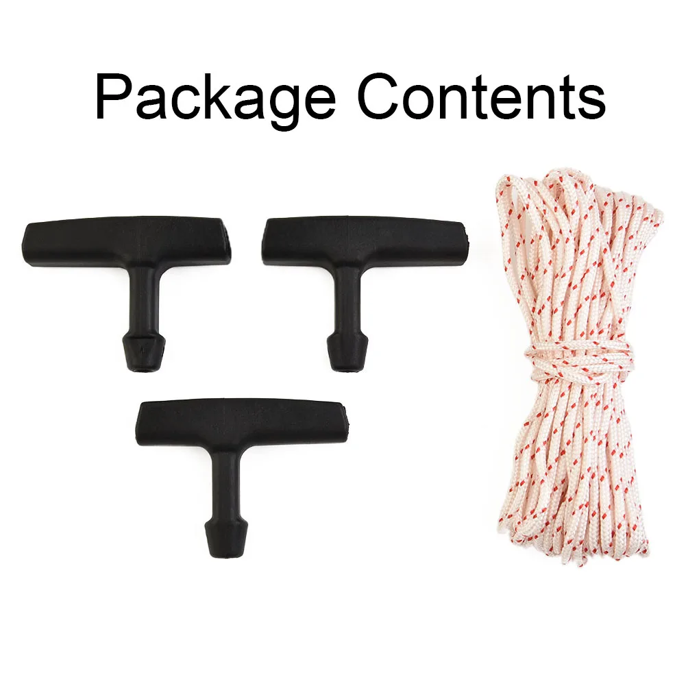 Recoil Starter Rope 10m 3 Starter Handle For Lawn Mower Electric Saw Trimming Machine Edging Machine Motor Power Tools Access
Recoil Starter Rope 10m 3 Starter Handle For Lawn Mower Electric Saw Trimming Machine Edging Machine Motor Power Tools Access