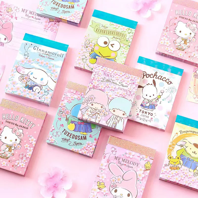 New Kawaii Sanrio Kuromi Cinnamoroll Notebook Sanrio Little Twin Stars Ktitty My Melody Handbook Thickened Girl Notepad
New Kawaii Sanrio Kuromi Cinnamoroll Notebook Sanrio Little Twin Stars Ktitty My Melody Handbook Thickened Girl Notepad