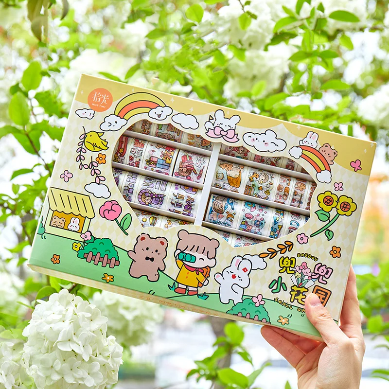100PCS/LOT Lovely Floral Garden Washi Tapes Set DIY Scrapbooking Journal Diary Decoration Gift
100PCS/LOT Lovely Floral Garden Washi Tapes Set DIY Scrapbooking Journal Diary Decoration Gift