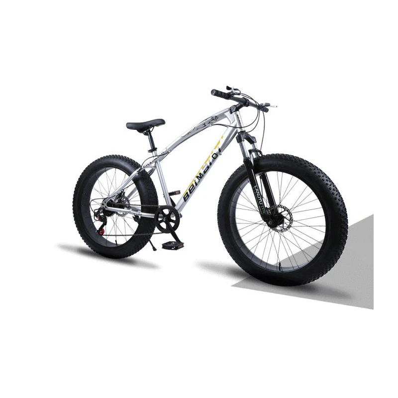 

Горный велосипед с двойным дисковым тормозом, 24 дюйма, 27 скоростей, рама из высокоуглеродистой стали, для езды по бездорожью, пляжный