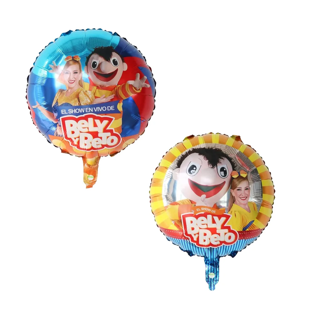 50pcs 18inch Cartoon Bely Y Beto Foil Helium Balloons 1 2 3th Birthday Theme Party Baby Shower Inflatable Kidys Toys Air Globos
50pcs 18inch Cartoon Bely Y Beto Foil Helium Balloons 1 2 3th Birthday Theme Party Baby Shower Inflatable Kidys Toys Air Globos