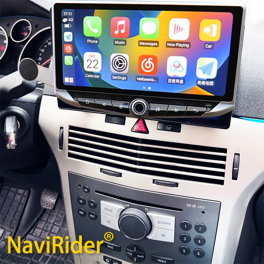 

Автомобильная магнитола 10,88 дюймов с Qled-экраном для Opel Astra H, Android 2006, 2014, автомагнитола, мультимедийный видеоплеер, навигация, головное устройство с GPS, стерео