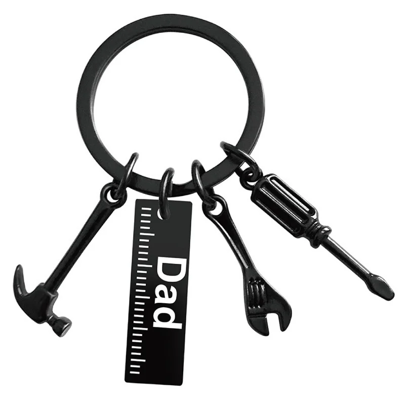 Ruler Hammer Father's Day Key Ring Gift for Kid Wrench Screwdriver Tool Dad Keychain Cute Boy Key Chain Accessories
Ruler Hammer Father's Day Key Ring Gift for Kid Wrench Screwdriver Tool Dad Keychain Cute Boy Key Chain Accessories