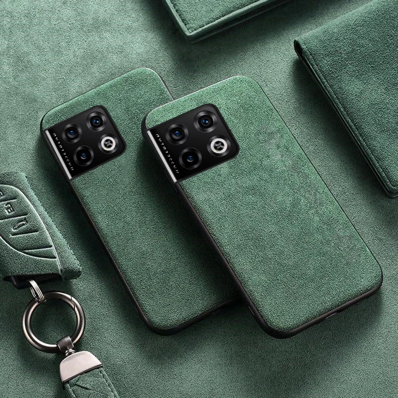 Genuine Suede Leather Phone Case For OnePlus 10 Pro 9 8 Matte Anti-Fingerprint Anti-Scratch Soft TPU Silicone Edge Back Cover
Genuine Suede Leather Phone Case For OnePlus 10 Pro 9 8 Matte Anti-Fingerprint Anti-Scratch Soft TPU Silicone Edge Back Cover
