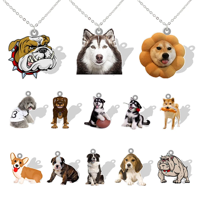 Ferocious Dog Pictures Resin Necklaces 2022 Wholesale Different Dogs Epoxy Pendants Pets Jewelry For Animal Lovers QDW27
Ferocious Dog Pictures Resin Necklaces 2022 Wholesale Different Dogs Epoxy Pendants Pets Jewelry For Animal Lovers QDW27