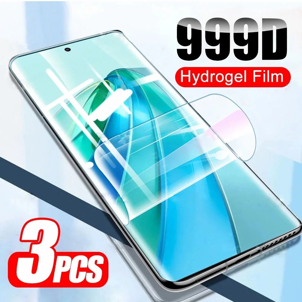 3PCS Full Cover Screen Protector For Honor 30 50 60 70 80 90 Pro SE 50 70 Lite V40 Magic5 Lite Magic4 Magic3 Pro Hydrogel Film
3PCS Full Cover Screen Protector For Honor 30 50 60 70 80 90 Pro SE 50 70 Lite V40 Magic5 Lite Magic4 Magic3 Pro Hydrogel Film