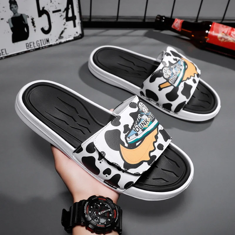 2022 Summer Outdoor Men‘s Flat Slippers High Quality Comfortable Beach Sandals Shoes For Men Non-slip Male Slippers Size 38-44
2022 Summer Outdoor Men‘s Flat Slippers High Quality Comfortable Beach Sandals Shoes For Men Non-slip Male Slippers Size 38-44