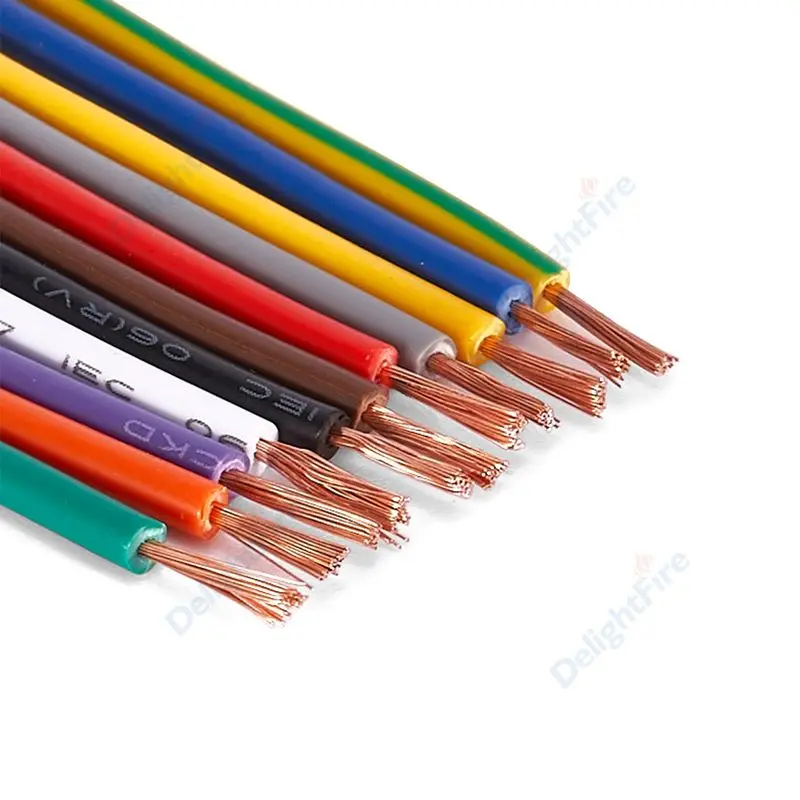 5/30M Single Core Copper Wire 22 20 18 16 14 AWG PVC Insulation Flexible Cable Eletrical Wire For DIY Electronic Equipment Motor
5/30M Single Core Copper Wire 22 20 18 16 14 AWG PVC Insulation Flexible Cable Eletrical Wire For DIY Electronic Equipment Motor