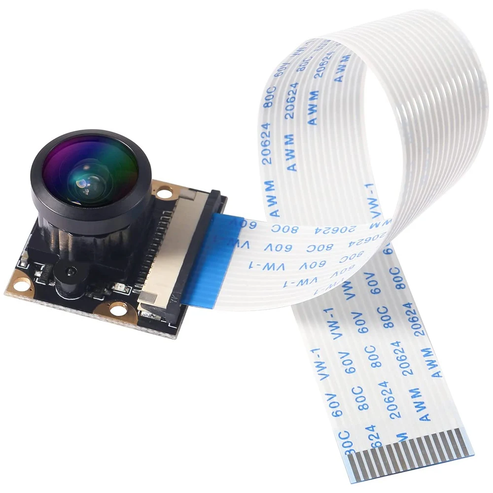 for Raspberry Pi 4 B Camera Webcam 222 FoV Fisheye Wide Angle Camera Night Vision 5 Megapixel 1080p OV5647 Camera Video Module
for Raspberry Pi 4 B Camera Webcam 222 FoV Fisheye Wide Angle Camera Night Vision 5 Megapixel 1080p OV5647 Camera Video Module