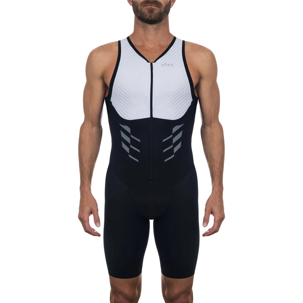 Мужской костюм ROKA Pro Trisuit GEN II ELITE AERO триатлонный комбинезон без рукавов, костюм для плавания, езды на велосипеде и бега
Мужской костюм ROKA Pro Trisuit GEN II ELITE AERO триатлонный комбинезон без рукавов, костюм для плавания, езды на велосипеде и бега