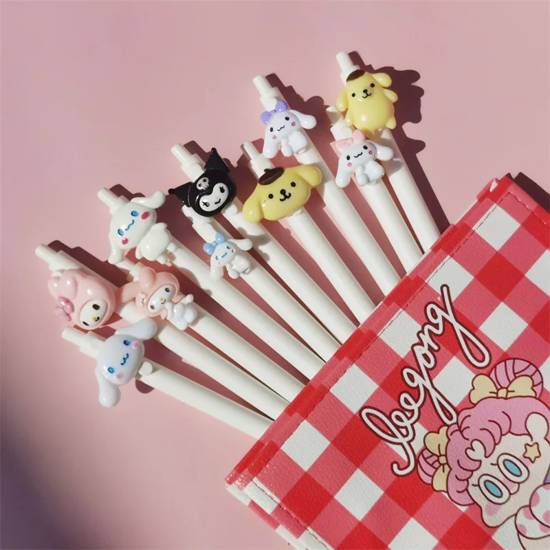 Sanrio Канцтовары Kuromi творческая Мелодия аниме пресс 0,5 мм гелевая ручка Студенческая мультяшная коричная ручка
Sanrio Канцтовары Kuromi творческая Мелодия аниме пресс 0,5 мм гелевая ручка Студенческая мультяшная коричная ручка