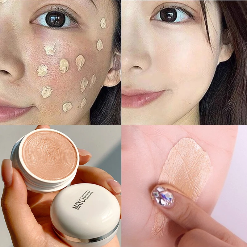 Concealer Foundation Cream Moisturize High Coverage Waterproof Lasting Cover Dark Circles Acne Pores Concealer Cream Face Makeup
Concealer Foundation Cream Moisturize High Coverage Waterproof Lasting Cover Dark Circles Acne Pores Concealer Cream Face Makeup