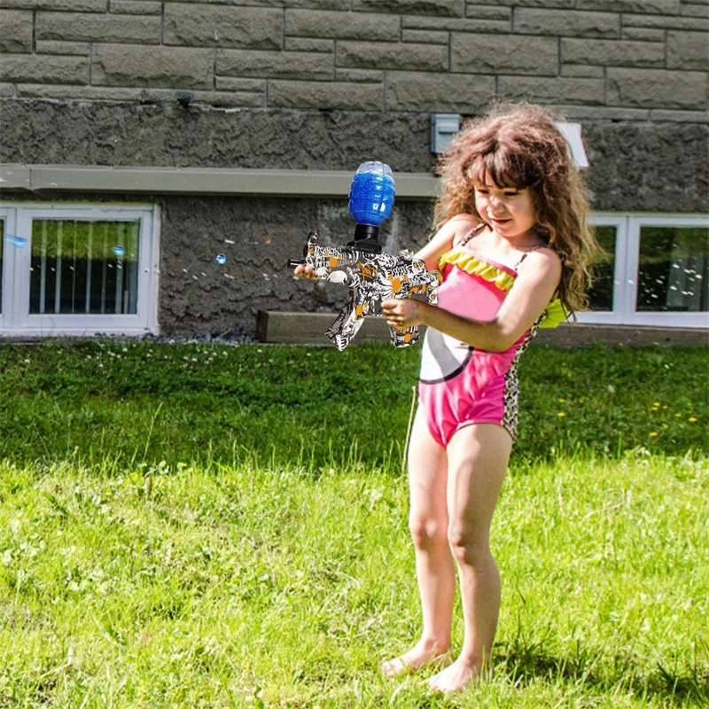 2022 Электрический водяной шар с бусинами гелевый бластер пистолет игрушки для