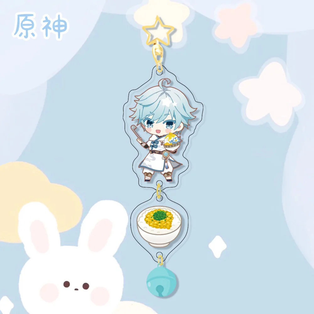 Genjin Impact Keychain Game Cartoon Girls Acrylic Figures Key Chain School Bag Charm Teens Gift Trinkets
Genjin Impact Keychain Game Cartoon Girls Acrylic Figures Key Chain School Bag Charm Teens Gift Trinkets