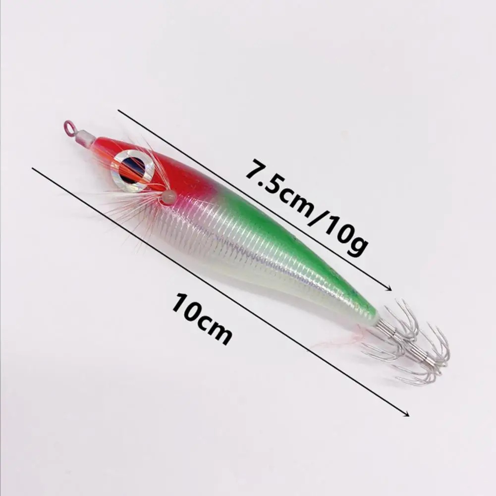 Artificial Bait High Impact Strength Long Service Life Luminous Sharp Hooks Artificial Bait Fishing Lure for Fishing
Artificial Bait High Impact Strength Long Service Life Luminous Sharp Hooks Artificial Bait Fishing Lure for Fishing