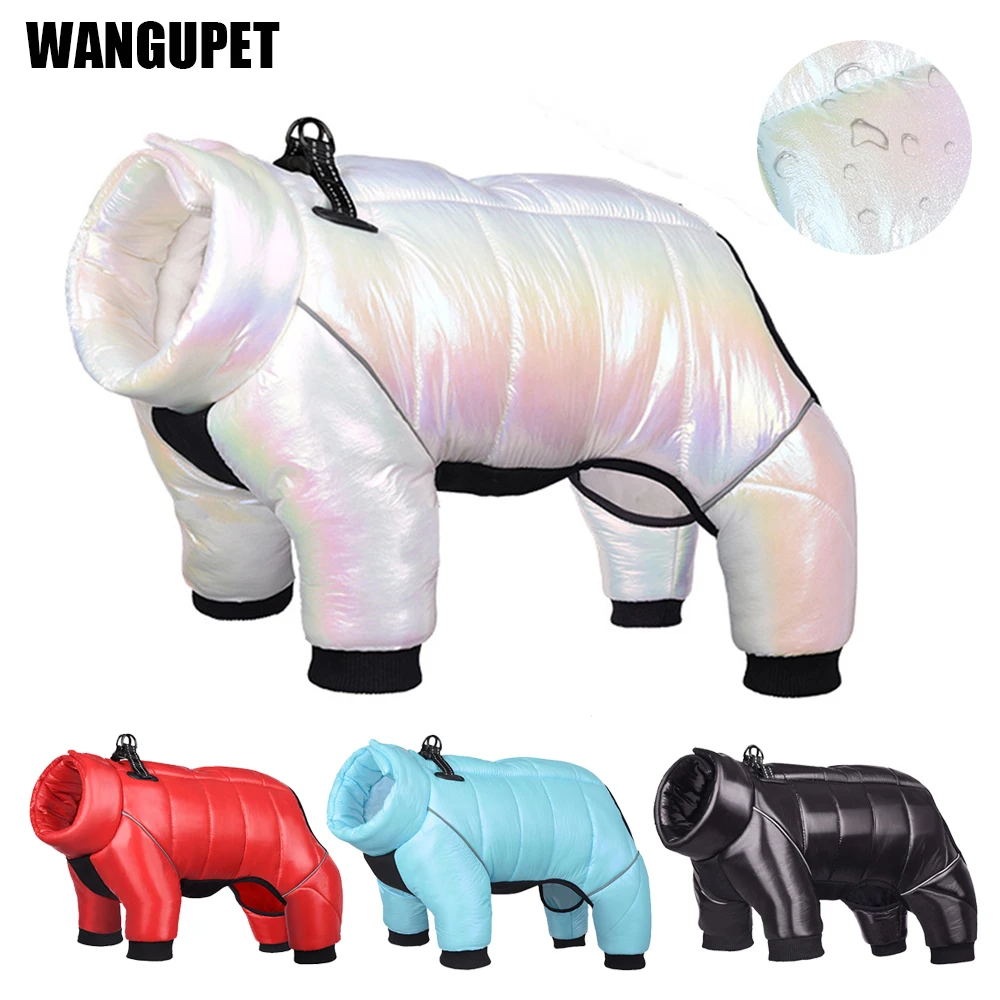 Winter Dog Jacket Waterproof Puppy Coat Thickened Super Warm Small Dogs Clothes French Bulldog Chihuahua Reflective Jumpsuit
Winter Dog Jacket Waterproof Puppy Coat Thickened Super Warm Small Dogs Clothes French Bulldog Chihuahua Reflective Jumpsuit