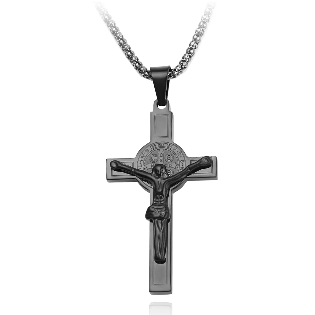 Fashion Personality Hip Hop Trendy Men Retro Cross Necklace Street Hiphop Pendant Jewelry Accessories Gift Wholesale
Fashion Personality Hip Hop Trendy Men Retro Cross Necklace Street Hiphop Pendant Jewelry Accessories Gift Wholesale