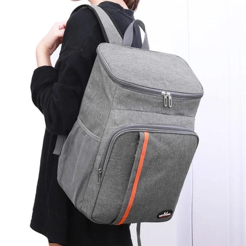 18L Large Capacity Lunch Backpack Picnic Warm Insulated Bag Leak Proof Thermal Outdoor Picnic Bag Picnic Food Beverage Storage
18L Large Capacity Lunch Backpack Picnic Warm Insulated Bag Leak Proof Thermal Outdoor Picnic Bag Picnic Food Beverage Storage