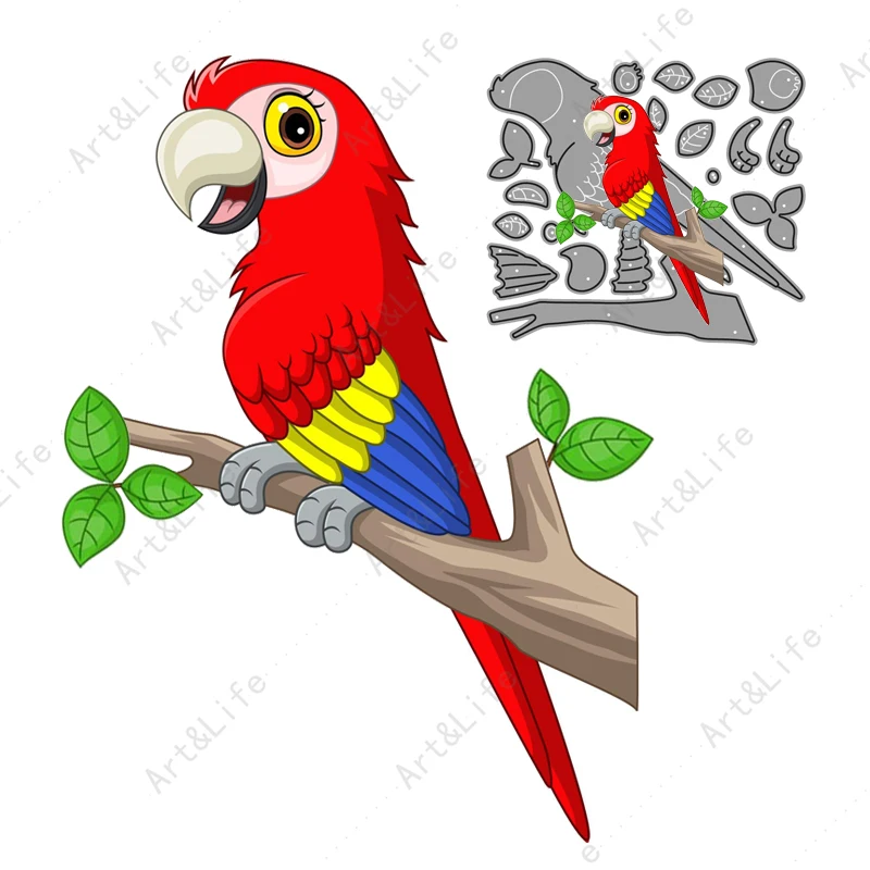2022 Metal Cutting Dies Cute Animals Parrot Macaw For Scrapbooking Handicrafts Stencils For Album Paper Card Embossing Die Cut
2022 Metal Cutting Dies Cute Animals Parrot Macaw For Scrapbooking Handicrafts Stencils For Album Paper Card Embossing Die Cut
