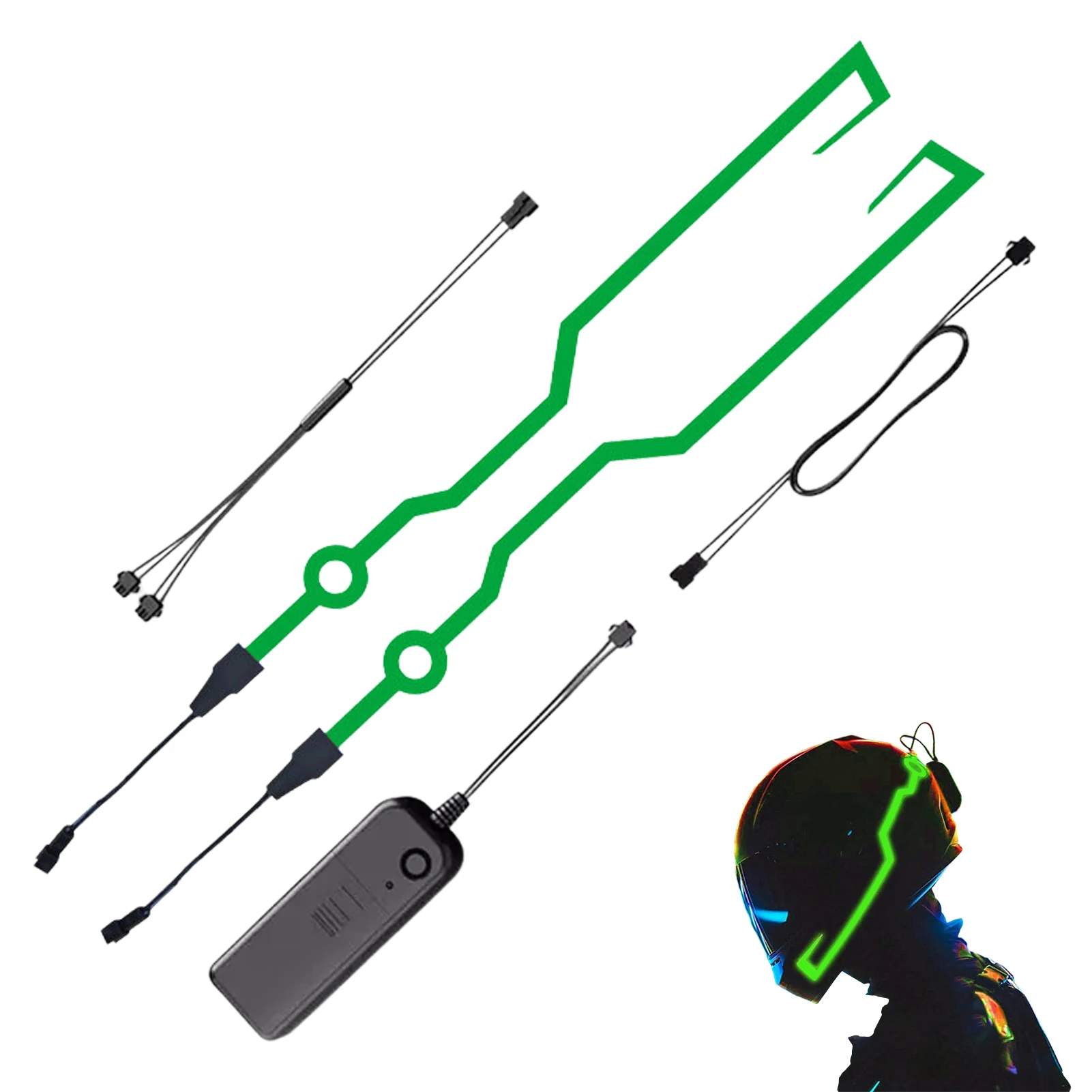 Motorcycle Helm LED Light Strip Night Riding Signal Helm EL Light For Night Riding Safety Battery-Powered Multi-Colors
Motorcycle Helm LED Light Strip Night Riding Signal Helm EL Light For Night Riding Safety Battery-Powered Multi-Colors