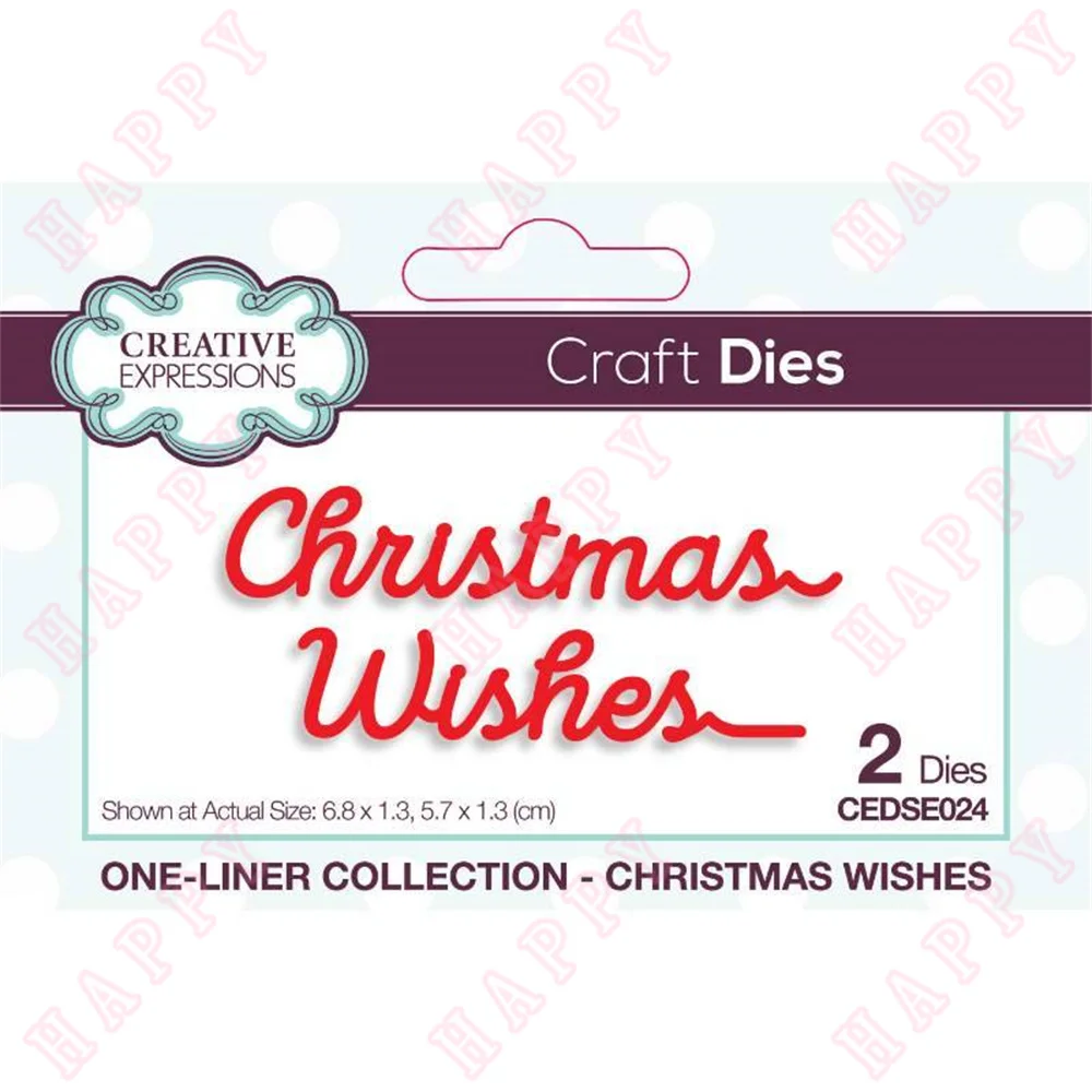 Merry Christmas Wishes Die Scrapbook Diary Envelope Decore Embossing Template Diy Photo Frame Greet Card Mould 2022 New Arrival
Merry Christmas Wishes Die Scrapbook Diary Envelope Decore Embossing Template Diy Photo Frame Greet Card Mould 2022 New Arrival