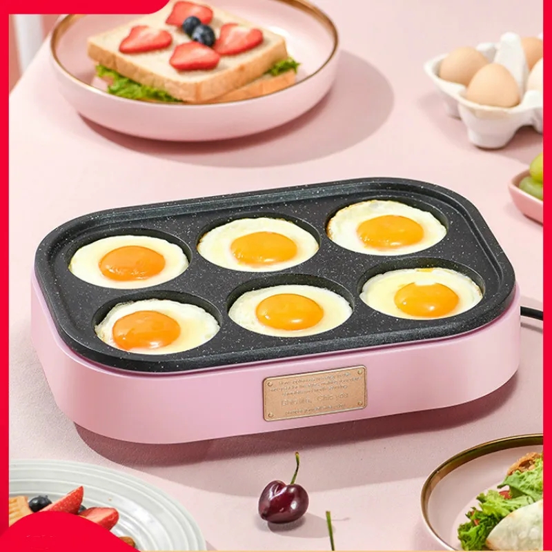 Fried egg burger machine non-stick pan household frying pan breakfast egg dumpling pancake pan mold porous fried egg artifact
Fried egg burger machine non-stick pan household frying pan breakfast egg dumpling pancake pan mold porous fried egg artifact