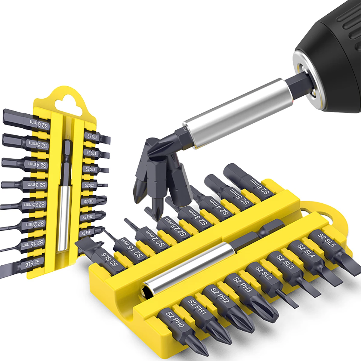 1 x 17P/Set Screwdriver Bits Set PH SL Hex SQ Torx Tri SPZ 1/4" Electric Short Bits Magnetic Rod Socket S2 Steel Tools Adapter
1 x 17P/Set Screwdriver Bits Set PH SL Hex SQ Torx Tri SPZ 1/4" Electric Short Bits Magnetic Rod Socket S2 Steel Tools Adapter