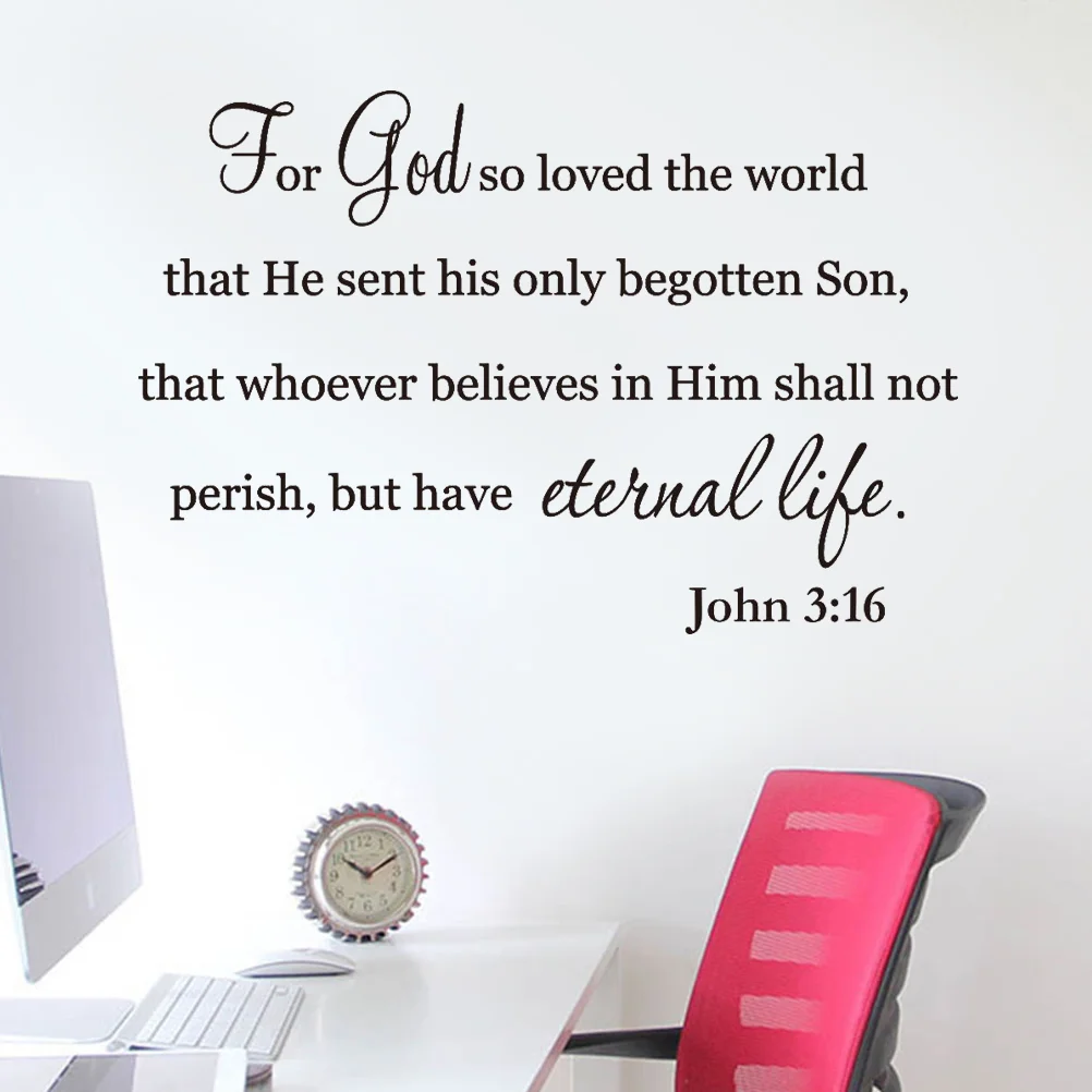 Wall Bible Decal Quote Verse Stickerjohn Wallpaper Decor 3 Decals 16 Letter Quotes Letters Stickers Home Diy Stickpeel
Wall Bible Decal Quote Verse Stickerjohn Wallpaper Decor 3 Decals 16 Letter Quotes Letters Stickers Home Diy Stickpeel