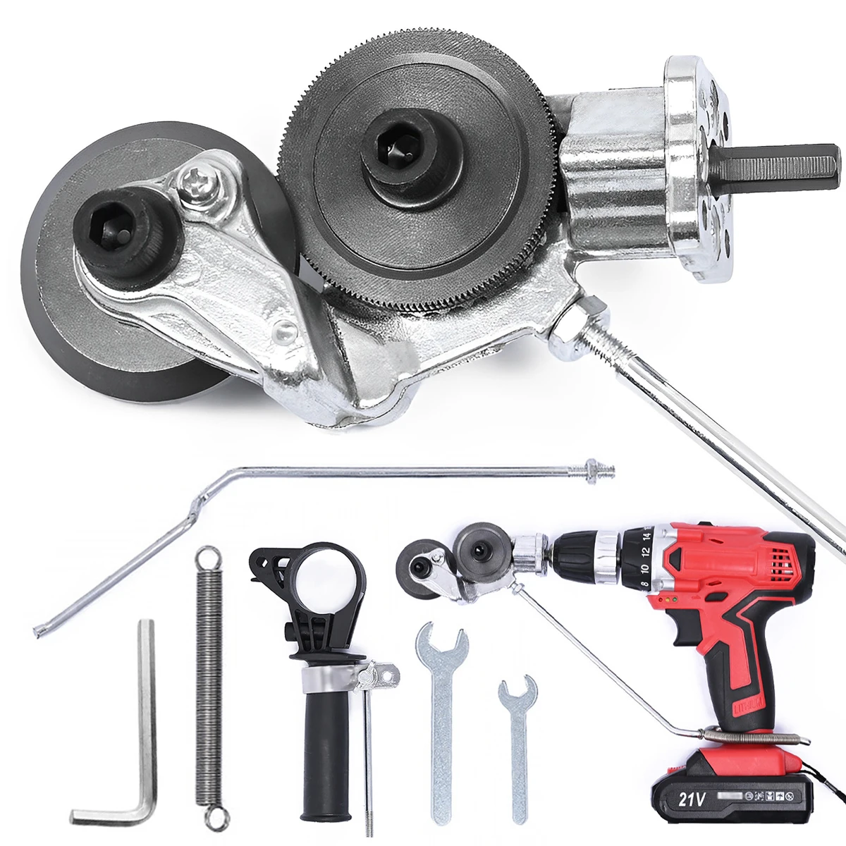 Электрическая дрель, ножницы, профессиональная электрическая дрель, пластина, резак с гаечным ключом, безопасный металлический Ниблер, крепление дрели
Электрическая дрель, ножницы, профессиональная электрическая дрель, пластина, резак с гаечным ключом, безопасный металлический Ниблер, крепление дрели