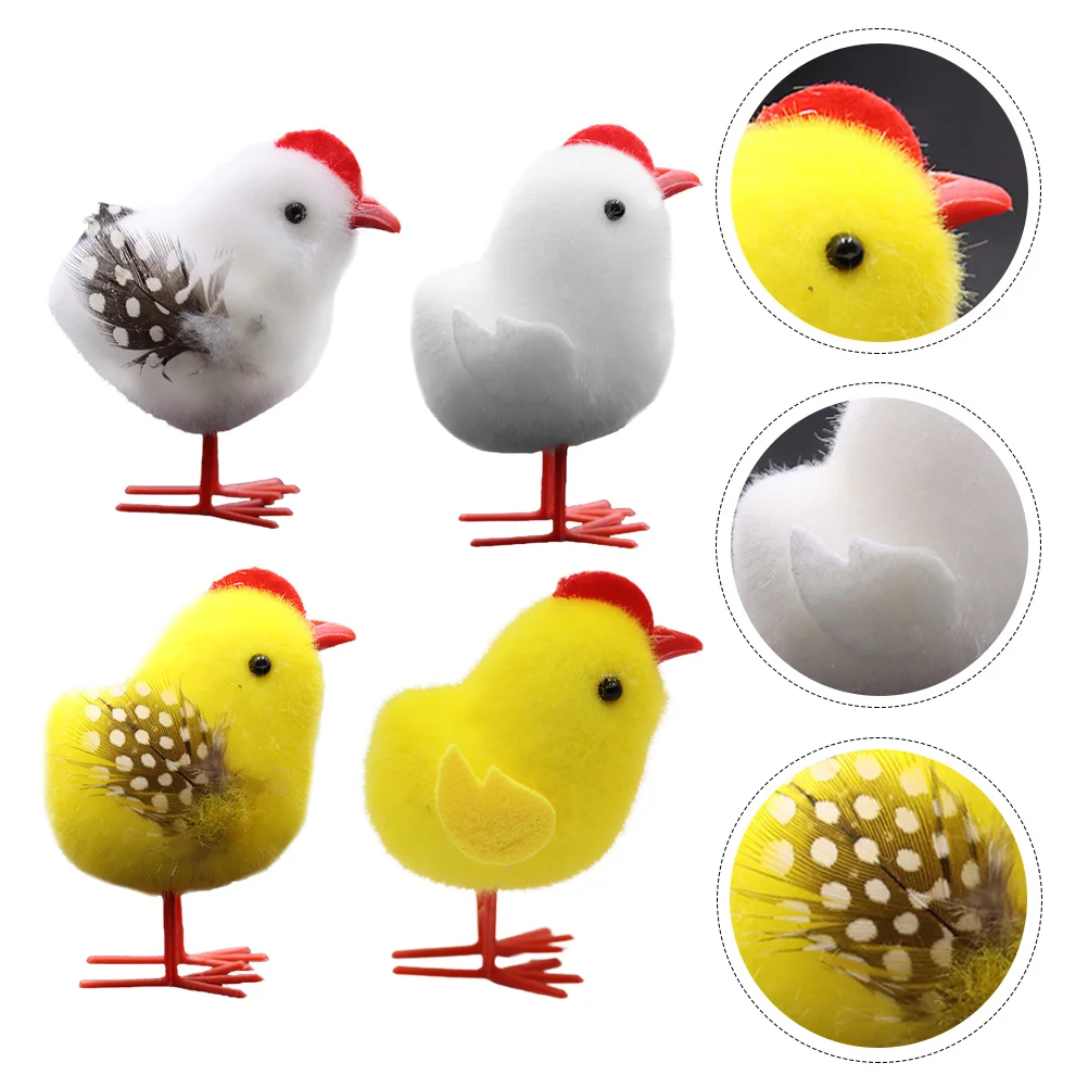 4pcs Chicks Yellow Chenille Chicks Chicks Chicks Egg Bonnet Decoration Party Favors Supplies
4pcs Chicks Yellow Chenille Chicks Chicks Chicks Egg Bonnet Decoration Party Favors Supplies