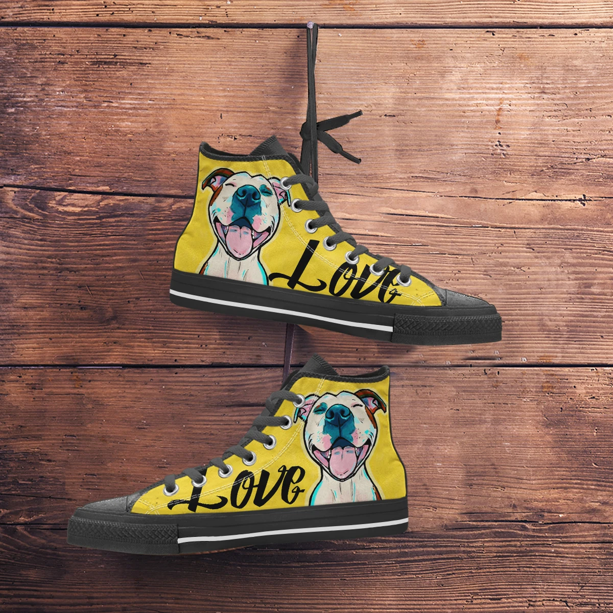 ELVISWORDS Cute Puppy Print Shoes Dog Lovers Shoes High Top Women's Vulcanized Shoes Soft Summer Casual Footwear Zapatos
ELVISWORDS Cute Puppy Print Shoes Dog Lovers Shoes High Top Women's Vulcanized Shoes Soft Summer Casual Footwear Zapatos