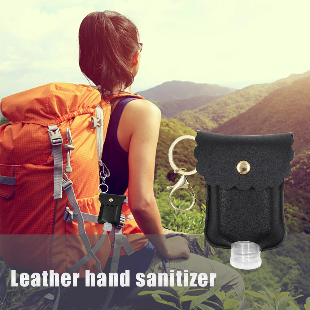 Mini Shower Gel Bottle Leather Cover Hand Sanitizer Holder Bag with Keychain Travelling Easy Carrying Portable Parts
Mini Shower Gel Bottle Leather Cover Hand Sanitizer Holder Bag with Keychain Travelling Easy Carrying Portable Parts