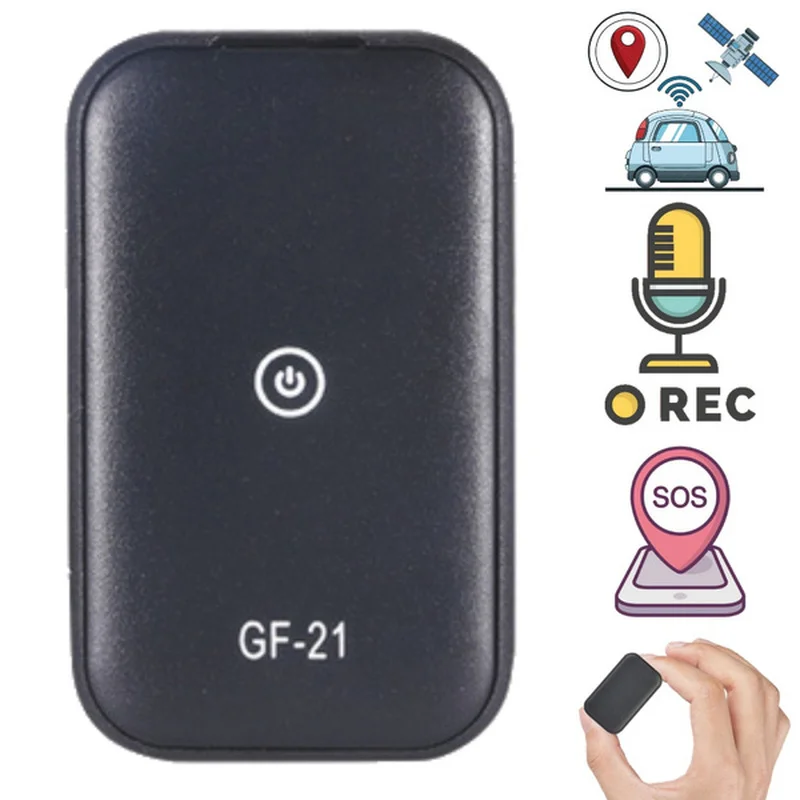 GPS-локатор GF 07 09 21 для автомобиля устройство слежения с функцией записи и